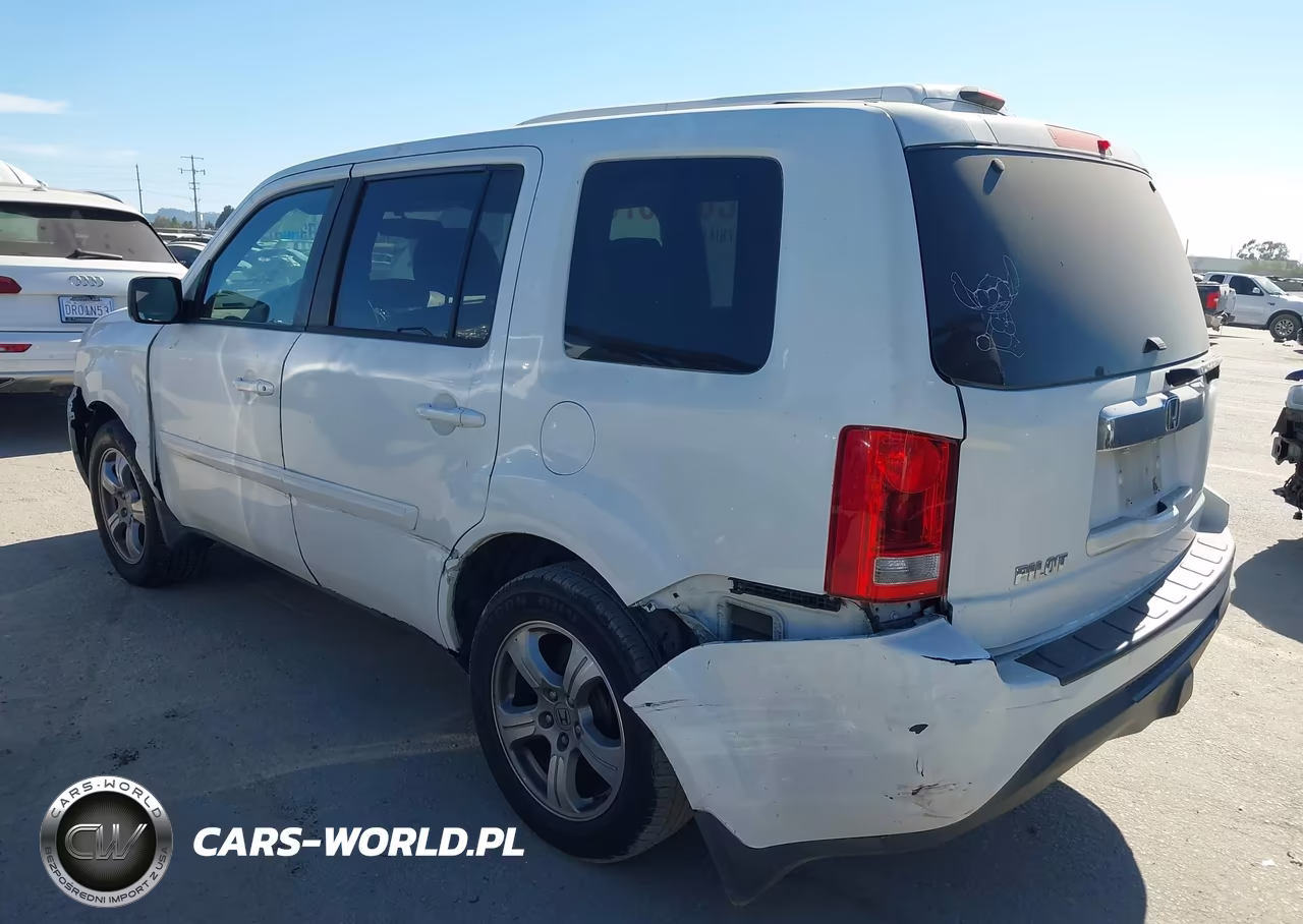 2013 Honda Pilot Ex-L VIN:5FNYF3H58DB015050 - 3