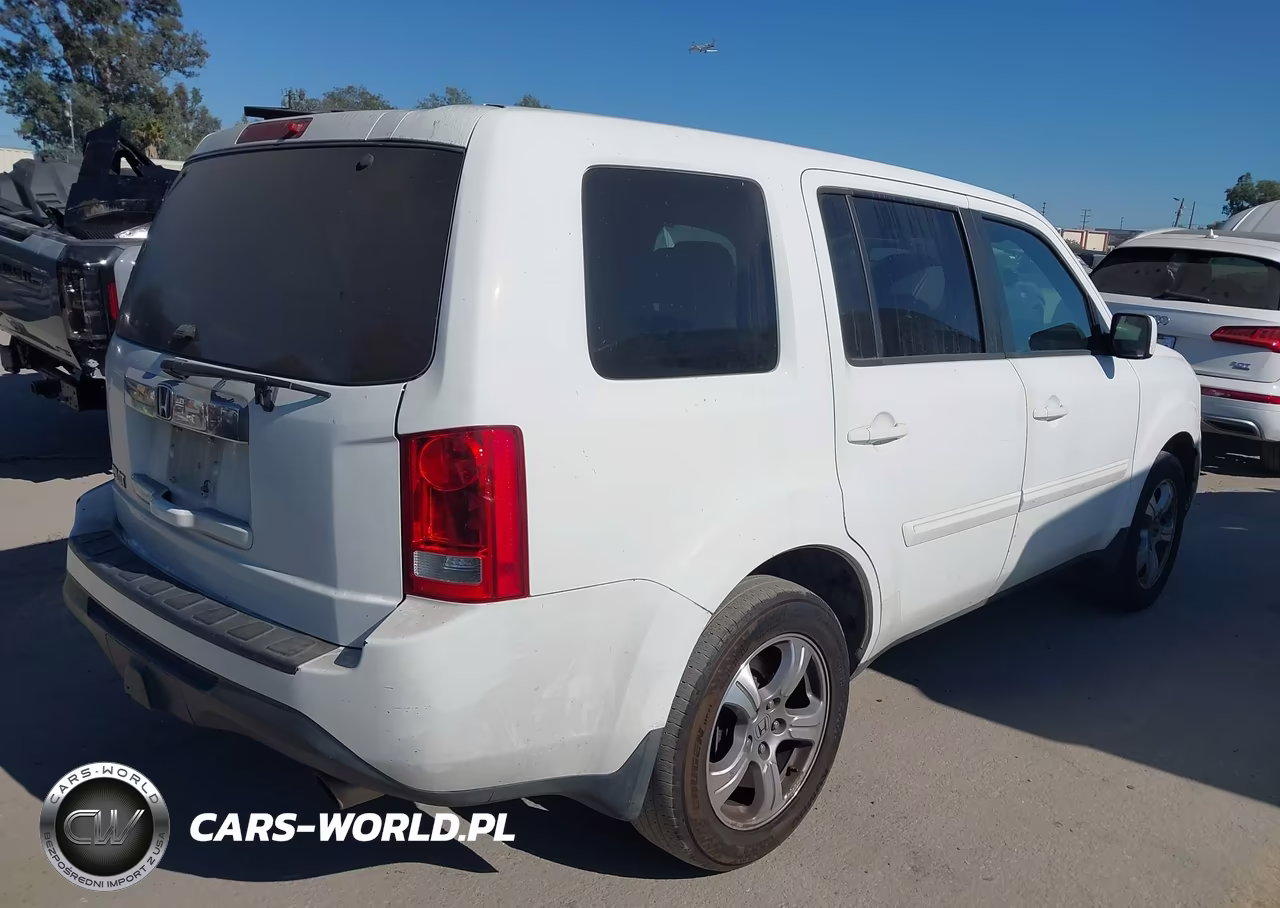 2013 Honda Pilot Ex-L VIN:5FNYF3H58DB015050 - 4