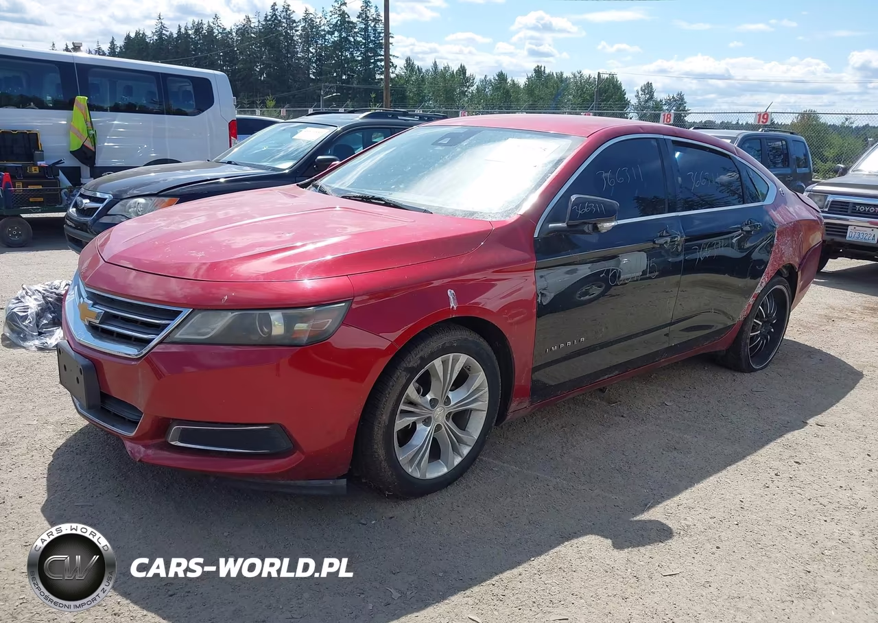 2014 CHEVROLET IMPALA LT ECO VIN:2G1135SR5E9192865 - 2