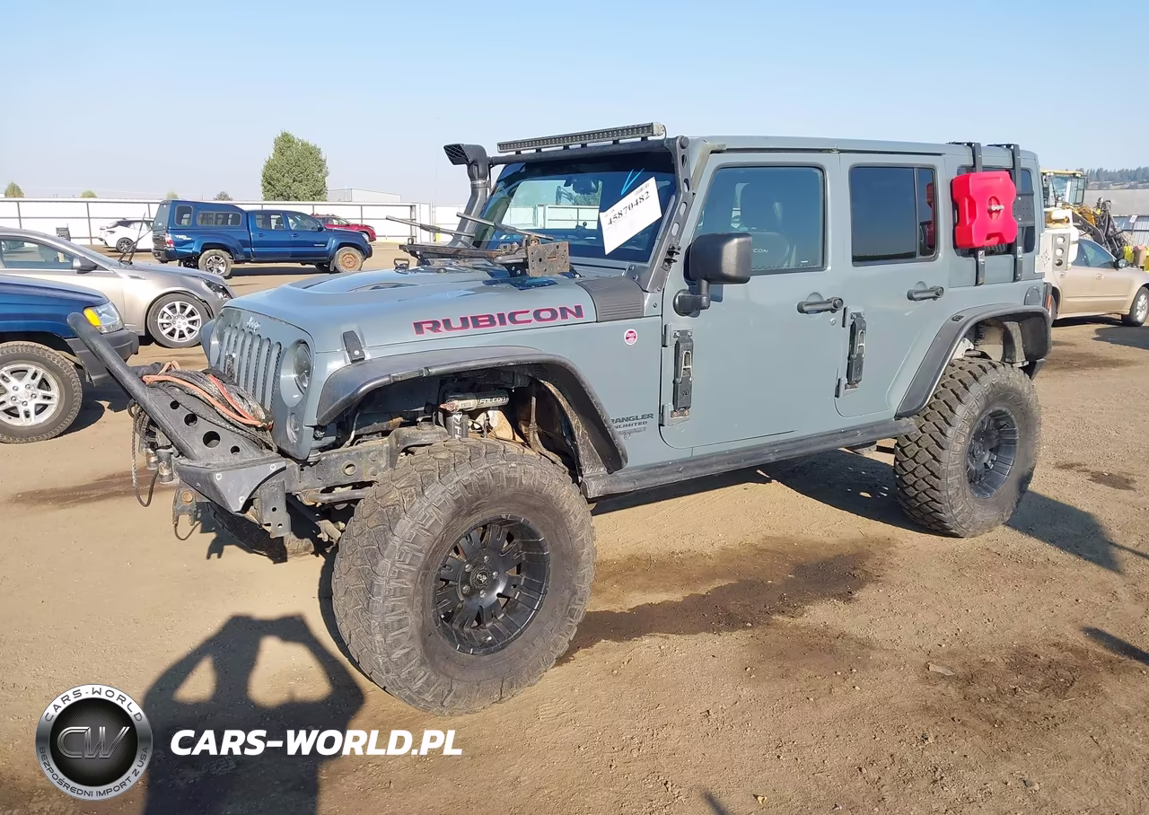 2014 Jeep Wrangler Unlimited Rubicon VIN:1C4BJWFG0EL119167 - 2