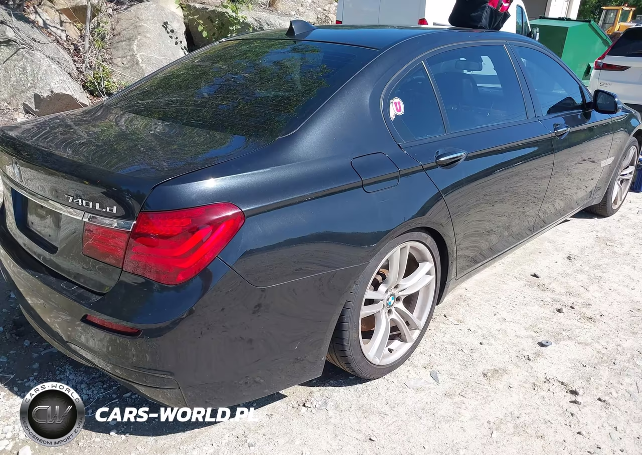 2015 BMW 740Ld xDrive VIN:WBAYG6C53FD383925 - 4
