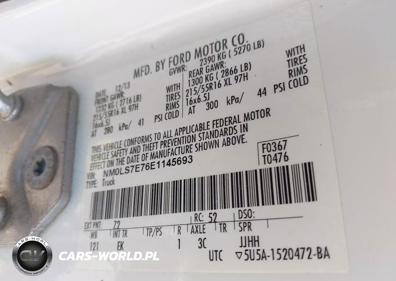 2014 Ford Transit Connect Xl VIN:NM0LS7E76E1145693 - 9