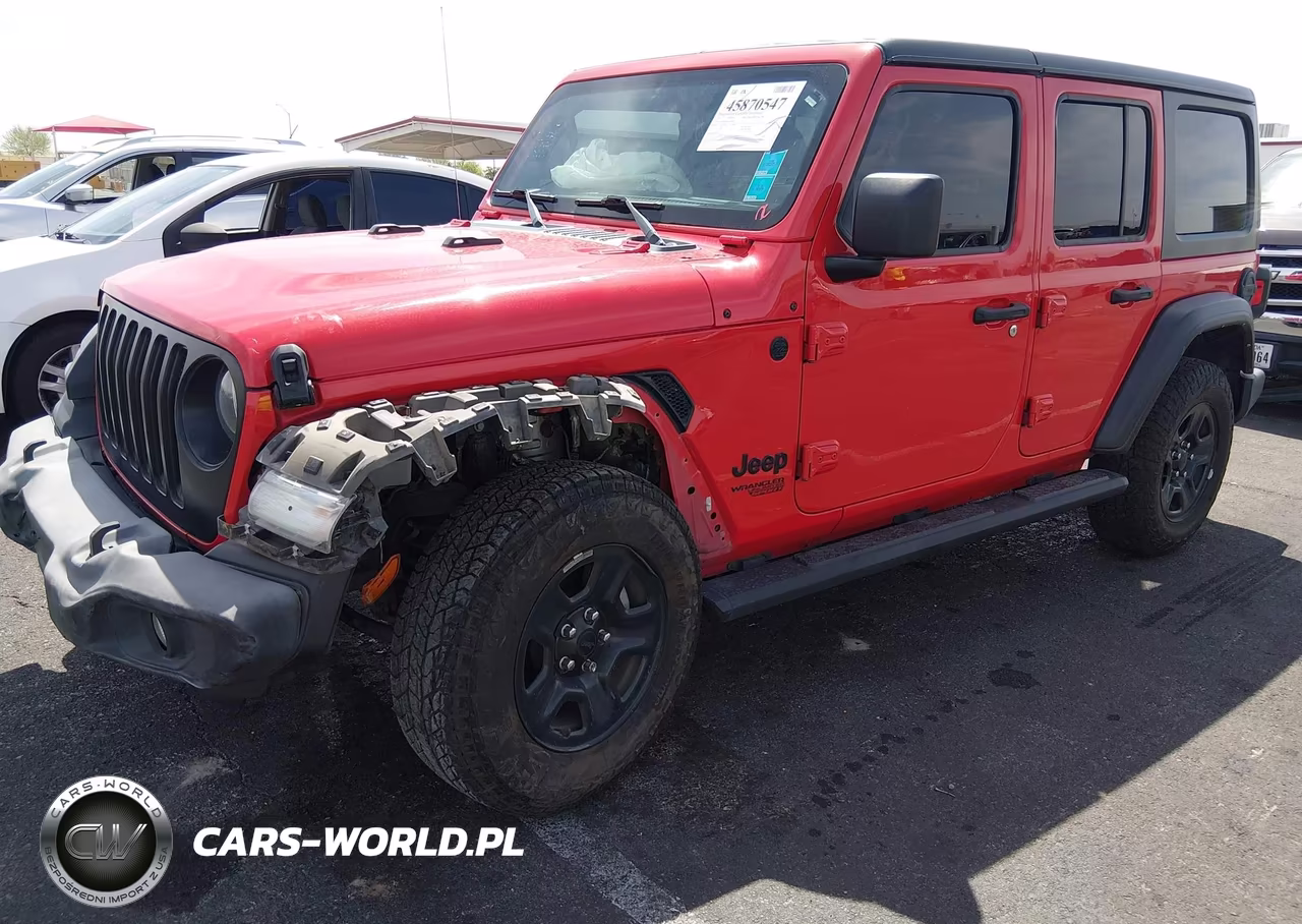 2021 Jeep Wrangler Unlimited Sport 4X4 VIN:1C4HJXDN1MW729352 - 2