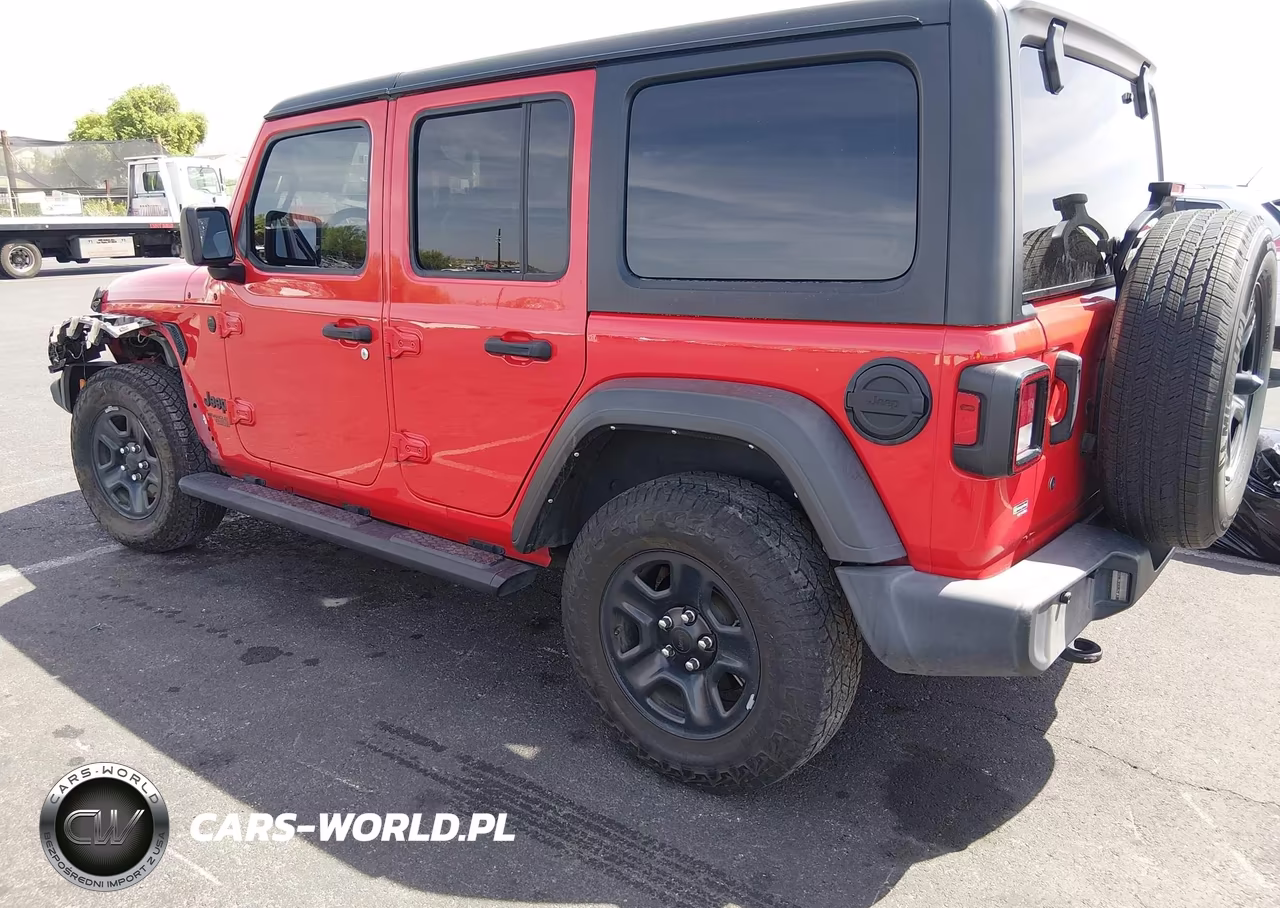 2021 Jeep Wrangler Unlimited Sport 4X4 VIN:1C4HJXDN1MW729352 - 3