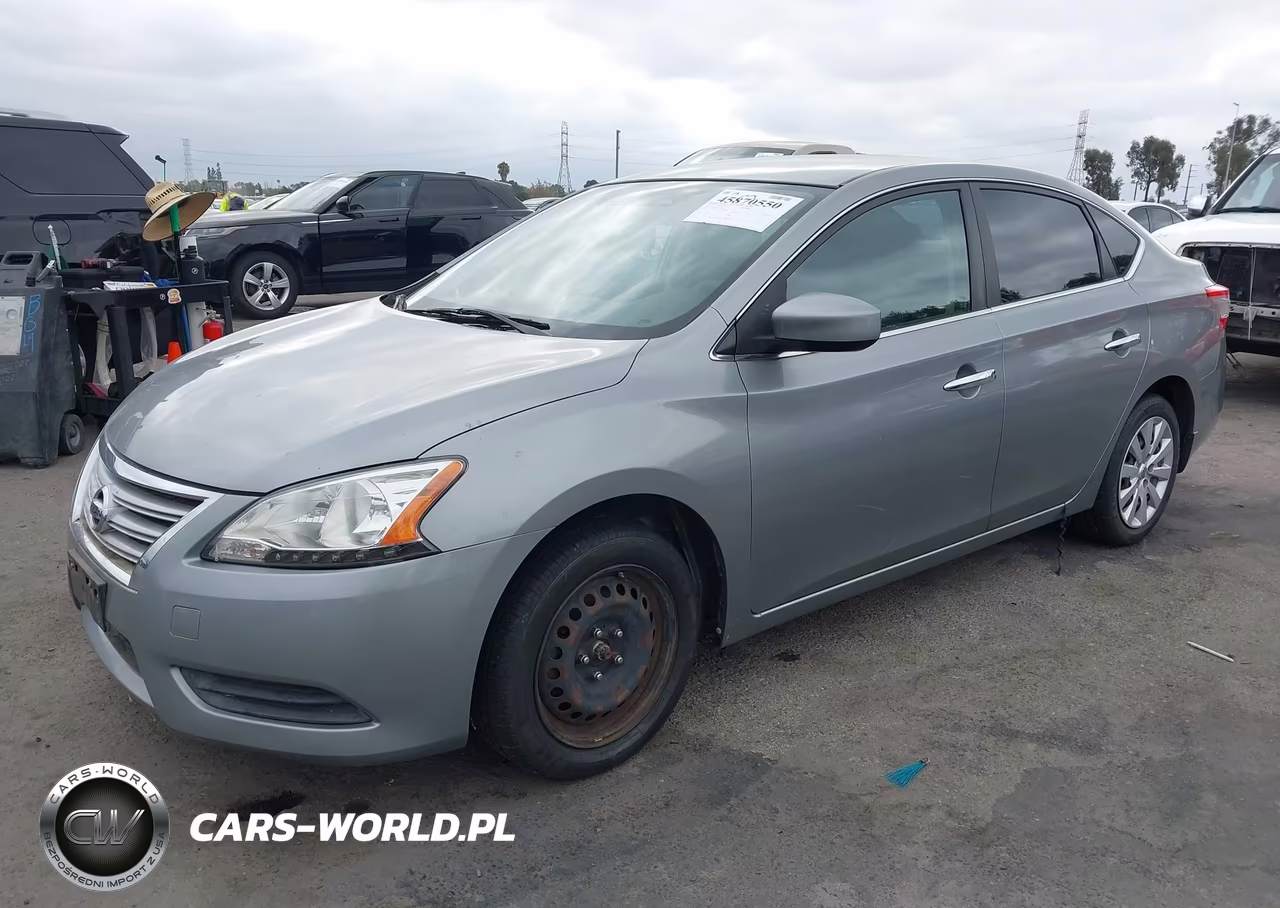 2013 Nissan Sentra Sv VIN:3N1AB7AP6DL614579 - 2