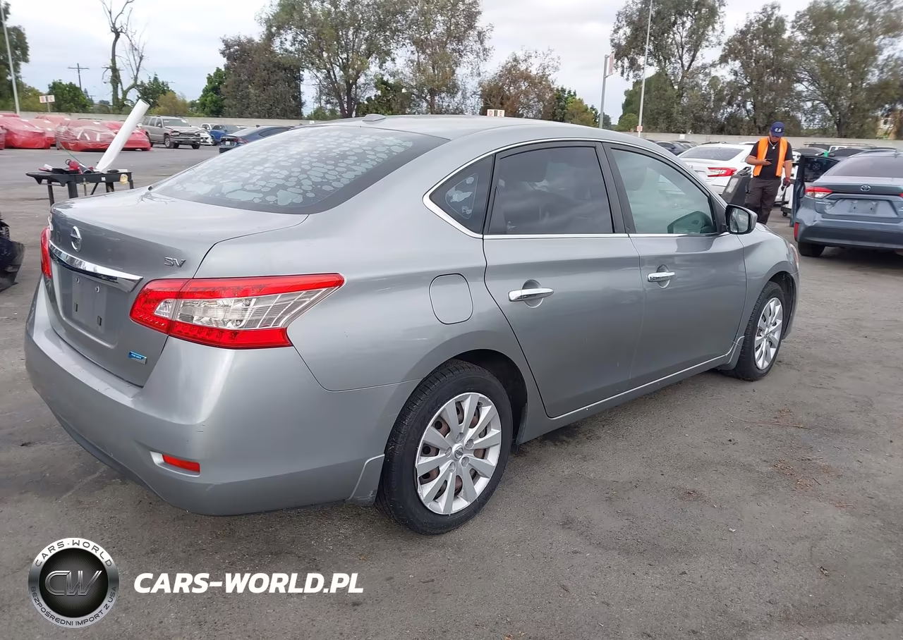 2013 Nissan Sentra Sv VIN:3N1AB7AP6DL614579 - 4