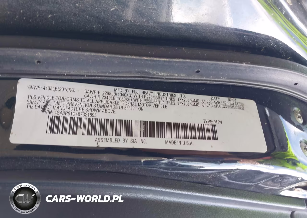 2008 Subaru Outback 2.5I-2.5I L.l. Bean Edition VIN:4S4BP61C487321893 - 9