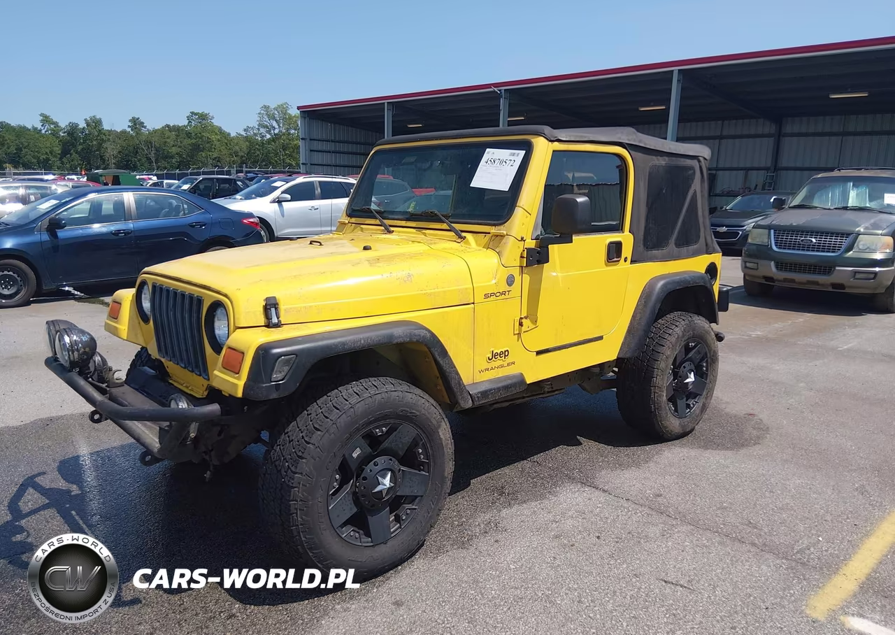 2004 Jeep Wrangler Sport VIN:1J4FA49S64P747323 - 2