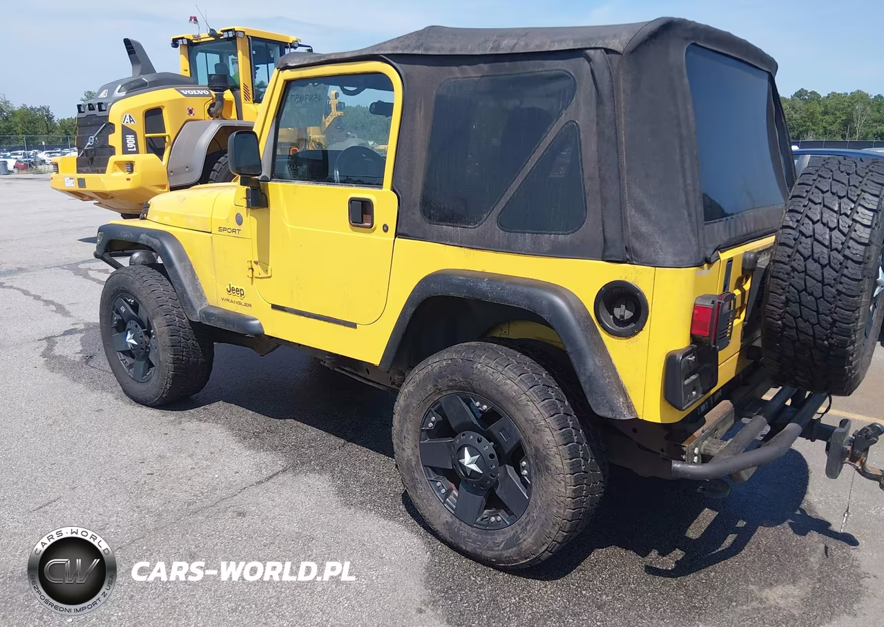 2004 Jeep Wrangler Sport VIN:1J4FA49S64P747323 - 3