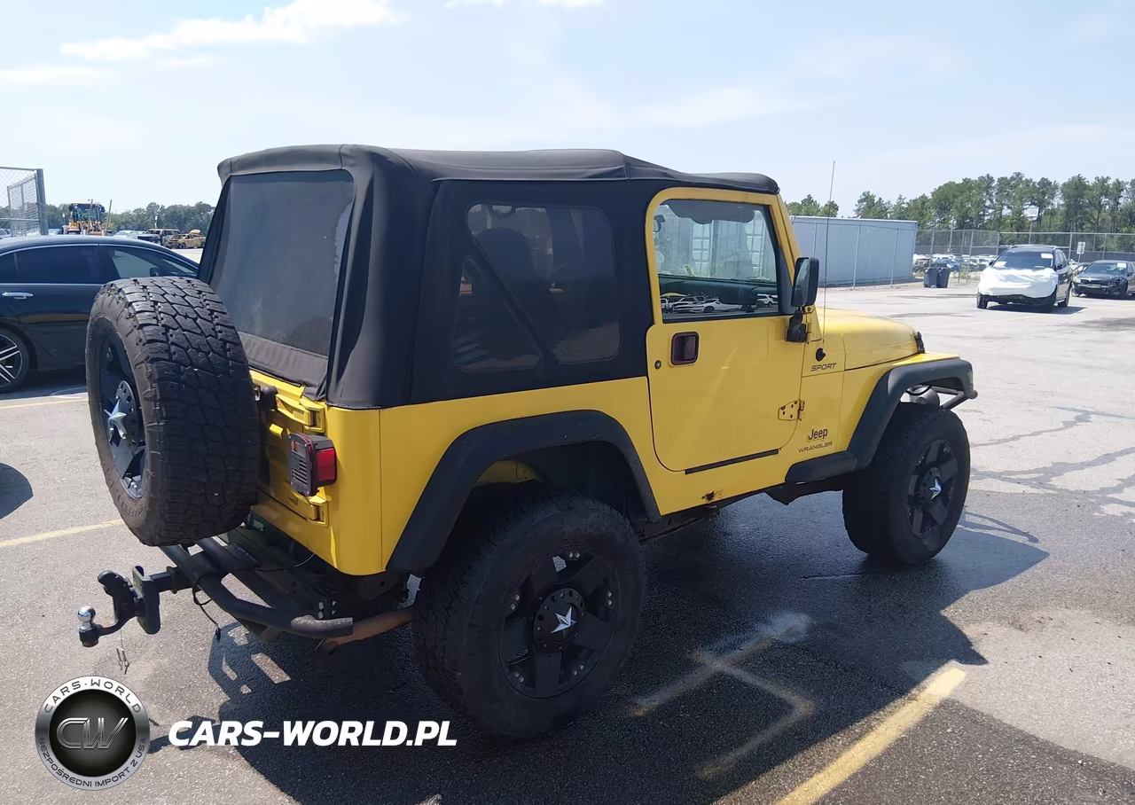 2004 Jeep Wrangler Sport VIN:1J4FA49S64P747323 - 4