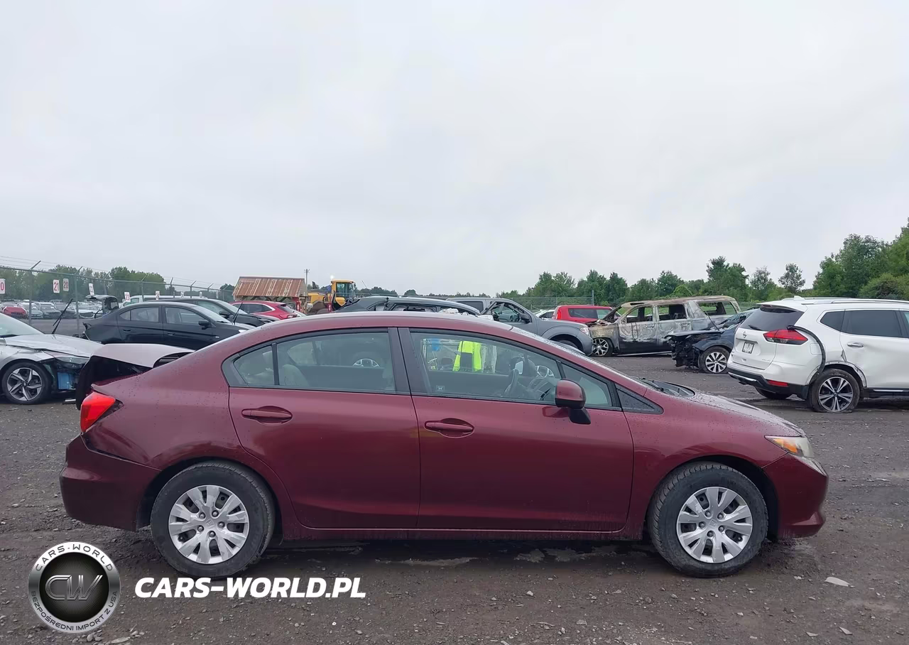 2012 Honda Civic Lx VIN:2HGFB2F55CH590569 - 13