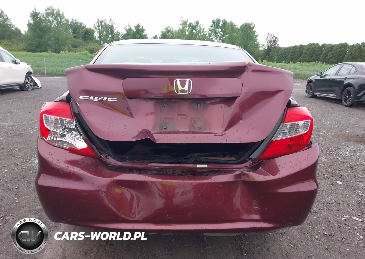 2012 Honda Civic Lx VIN:2HGFB2F55CH590569 - 16
