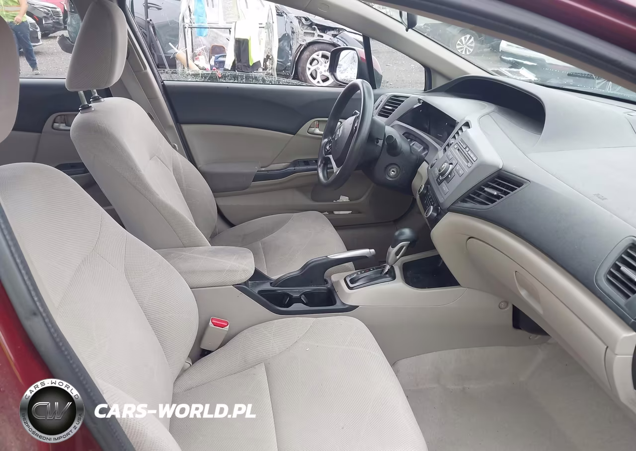2012 Honda Civic Lx VIN:2HGFB2F55CH590569 - 5