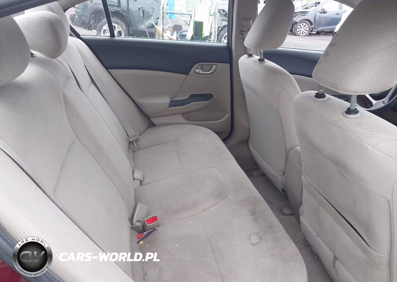 2012 Honda Civic Lx VIN:2HGFB2F55CH590569 - 8