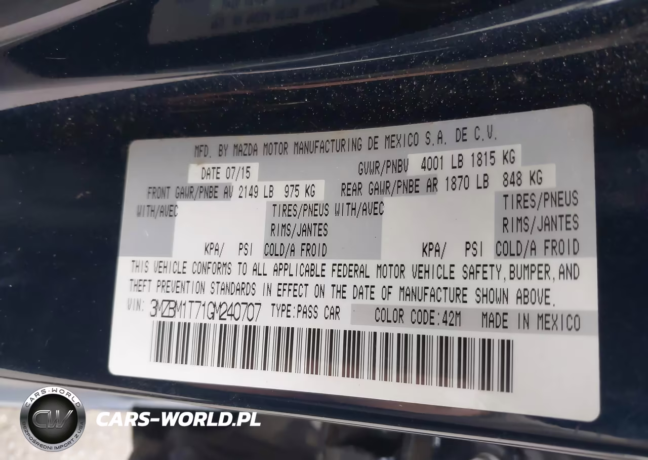 2016 Mazda Mazda3 I Sport VIN:3MZBM1T71GM240707 - 9