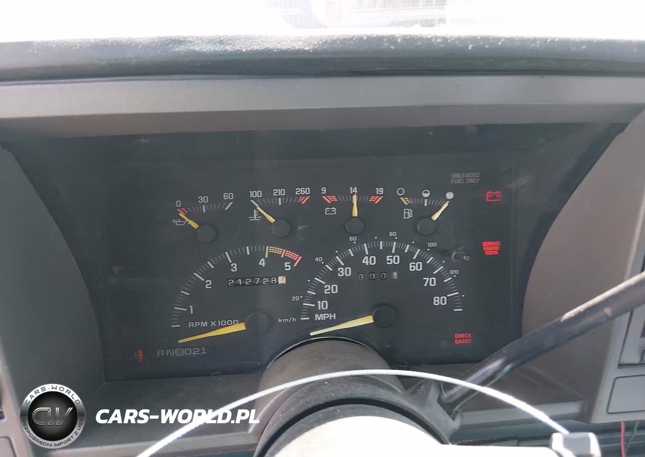 1993 Chevrolet Gmt-400 K1500 VIN:2GCEK19K1P1154919 - 7