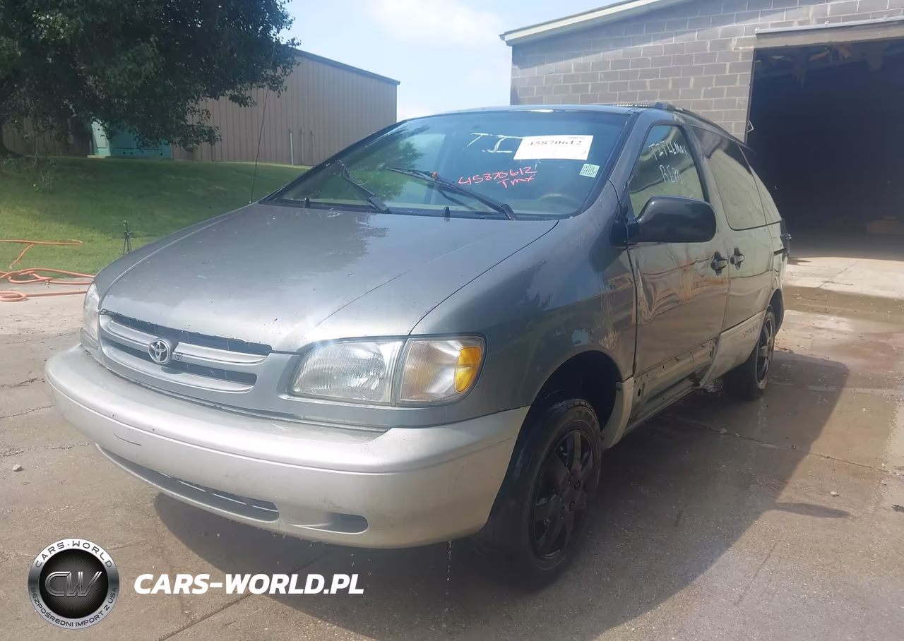 2000 Toyota Sienna Xle VIN:4T3ZF13C1YU188164 - 2
