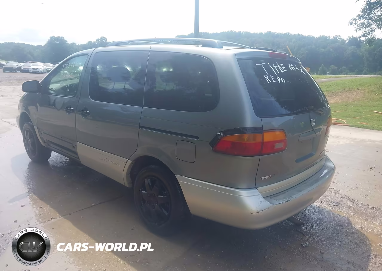 2000 Toyota Sienna Xle VIN:4T3ZF13C1YU188164 - 3