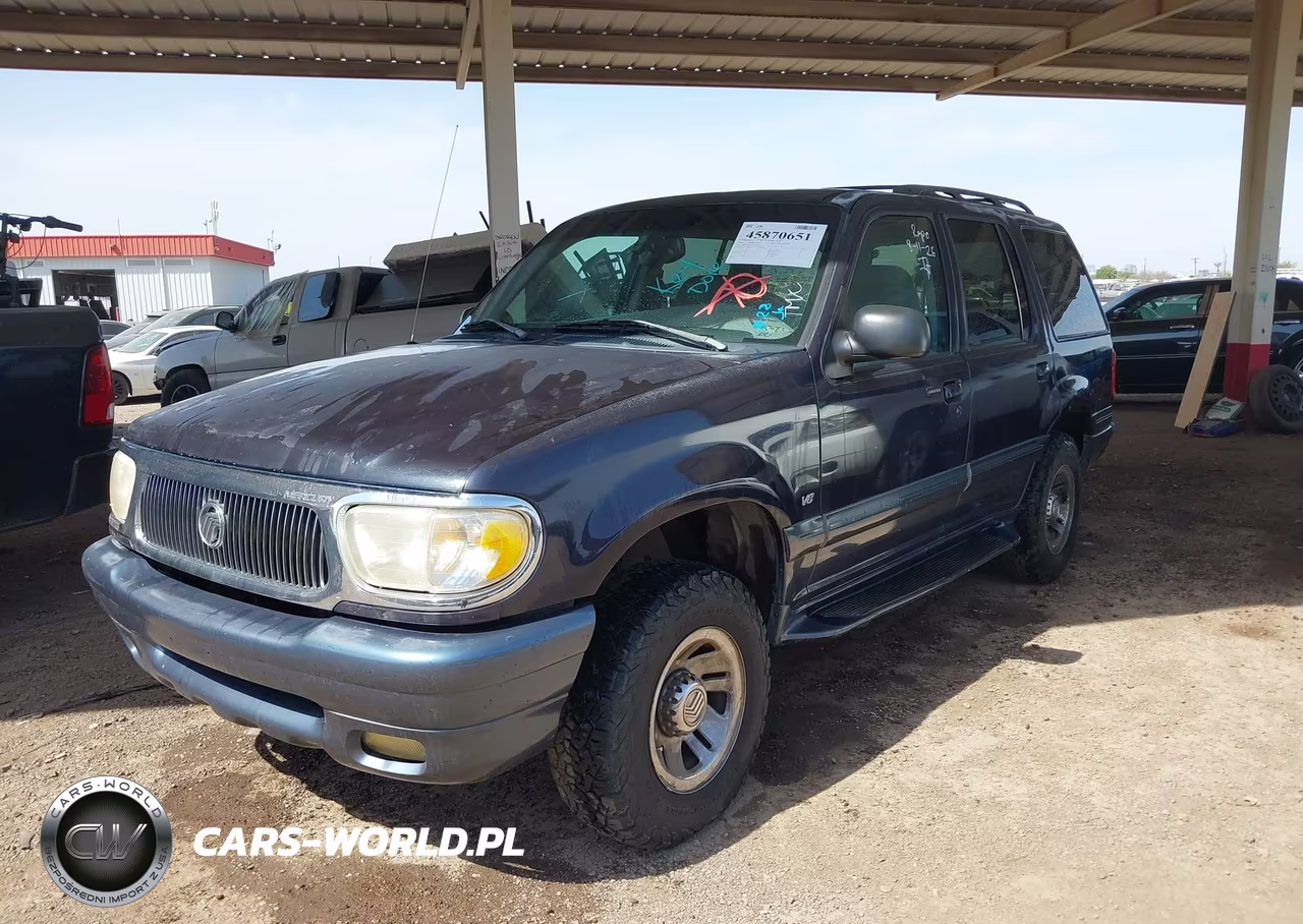1999 Mercury Mountaineer VIN:4M2DU55P1XUJ24249 - 2
