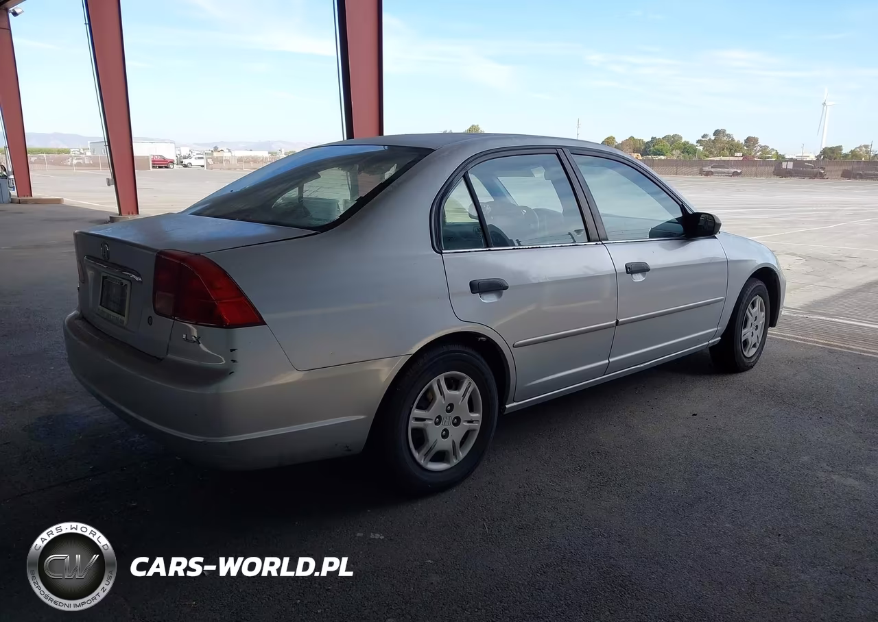 2001 Honda Civic Lx VIN:2HGES16541H576214 - 4