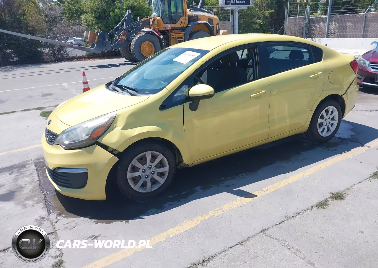 2016 Kia Rio Lx VIN:KNADM4A33G6611778 - 2