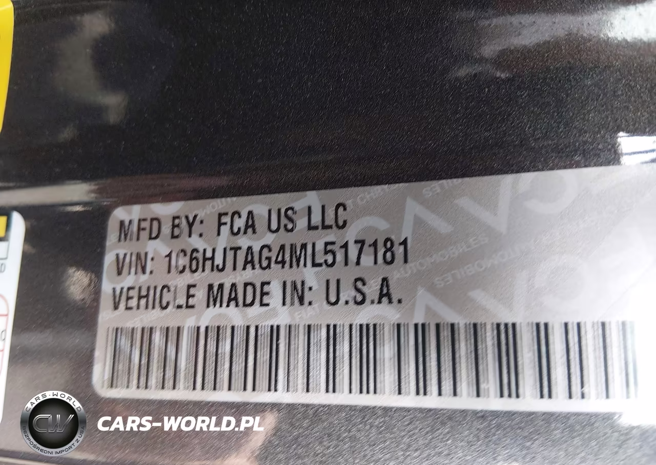 2021 Jeep Gladiator Willys 4X4 VIN:1C6HJTAG4ML517181 - 9