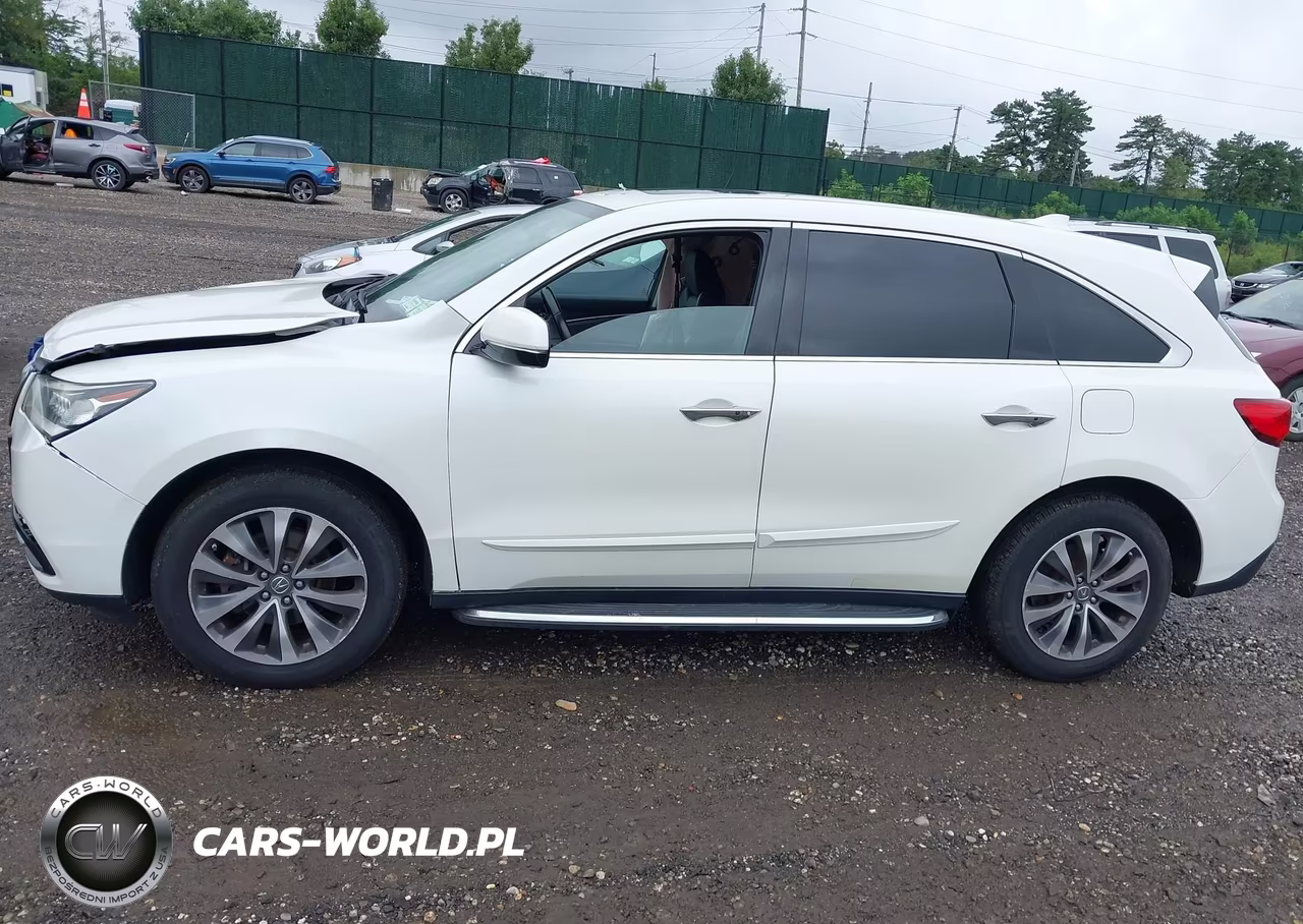 2016 Acura Mdx Technology Acurawatch Plus Packages-Technology Package VIN:5FRYD4H44GB001717 - 14