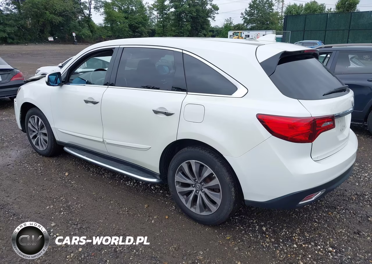 2016 Acura Mdx Technology Acurawatch Plus Packages-Technology Package VIN:5FRYD4H44GB001717 - 3