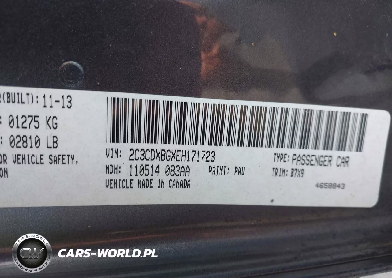 2014 Dodge Charger Se VIN:2C3CDXBGXEH171723 - 9