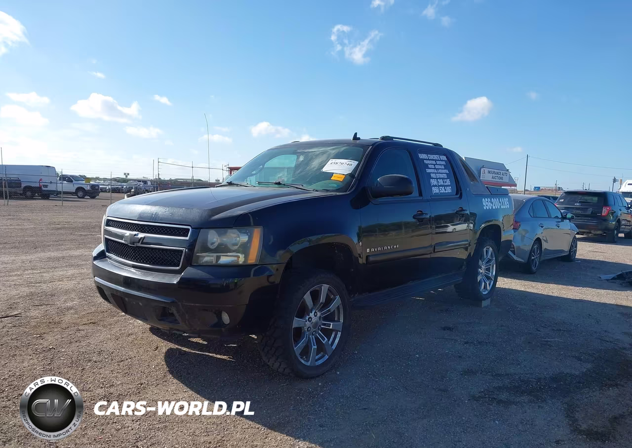 2008 Chevrolet Avalanche 1500 Lt VIN:3GNFK123X8G234999 - 2