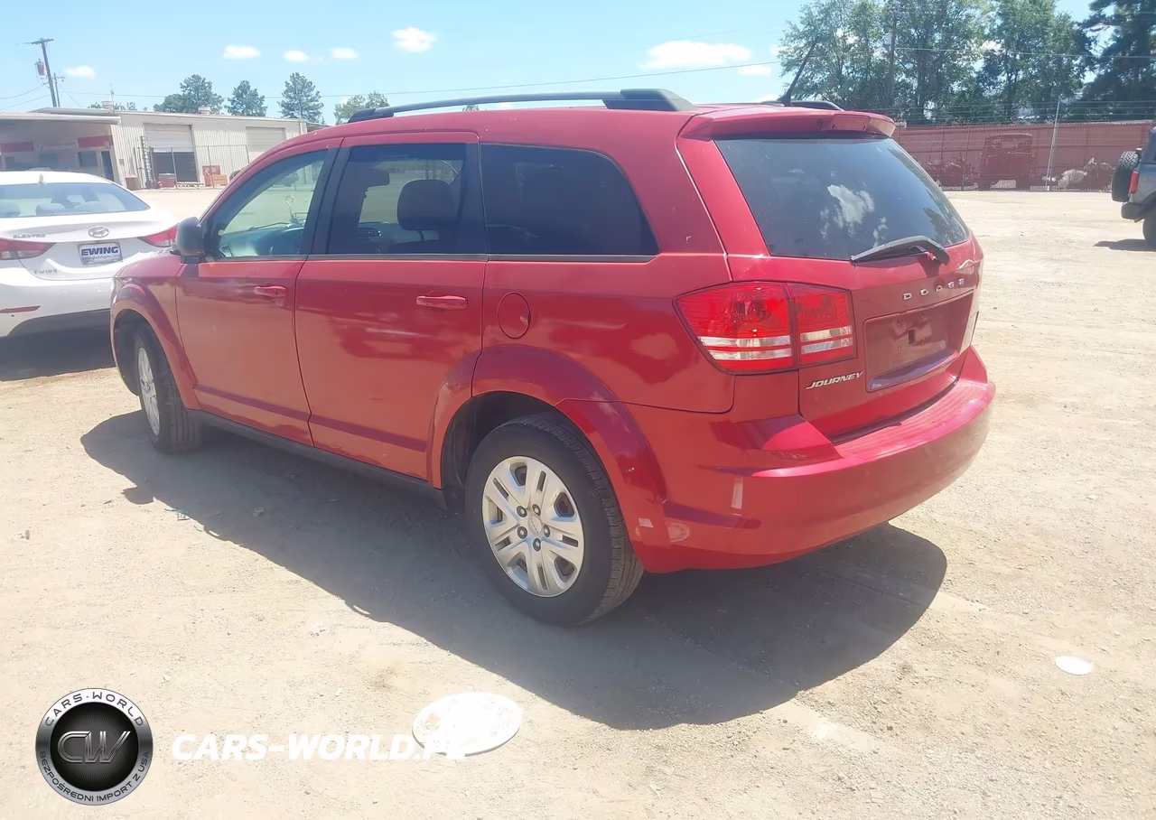 2017 Dodge Journey Se VIN:3C4PDCAB8HT659334 - 3