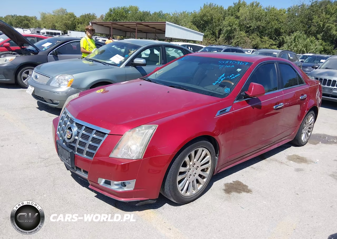 2013 Cadillac Cts Premium VIN:1G6DP5E3XD0123861 - 2