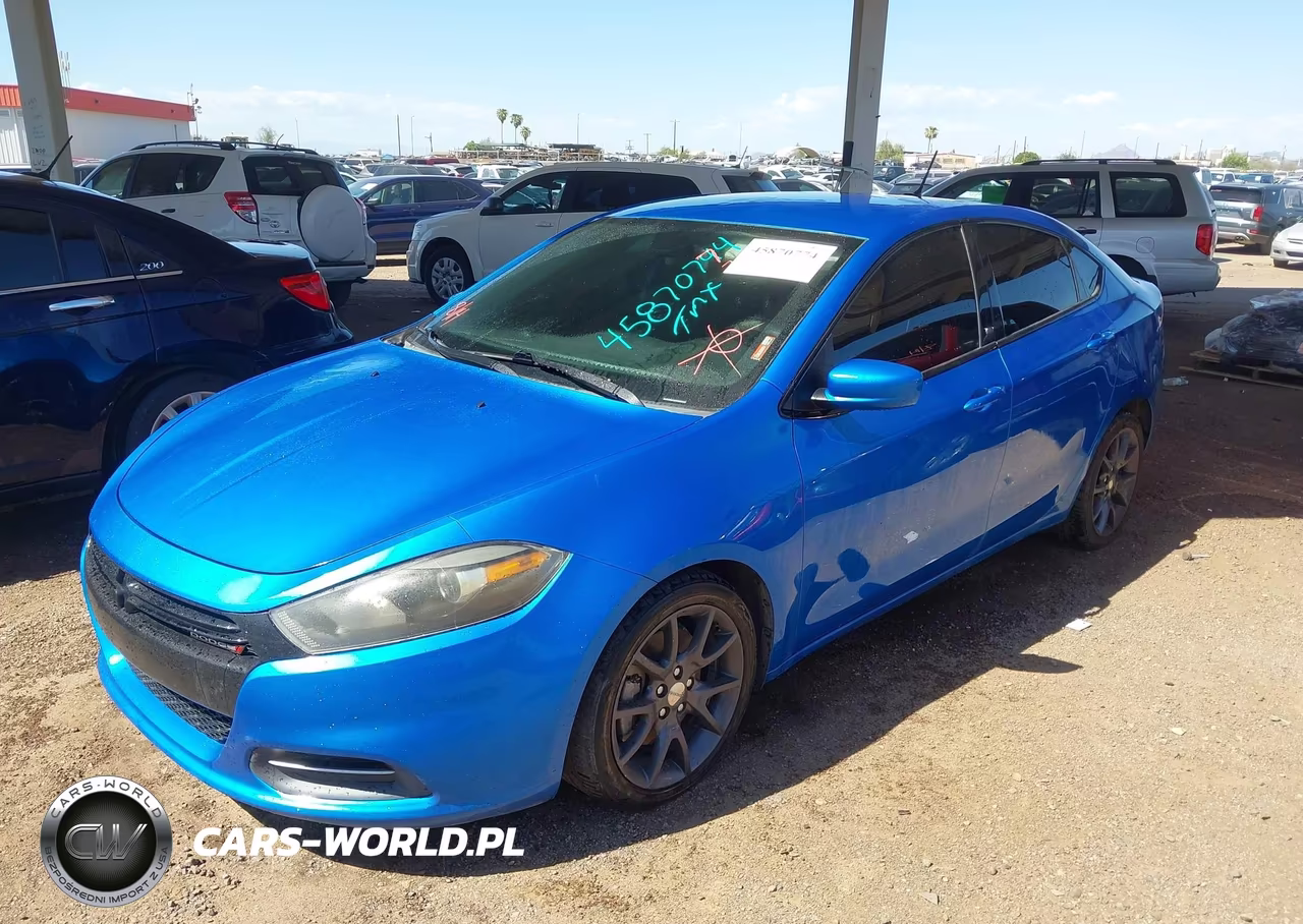 2016 Dodge Dart Se VIN:1C3CDFAA8GD540411 - 2