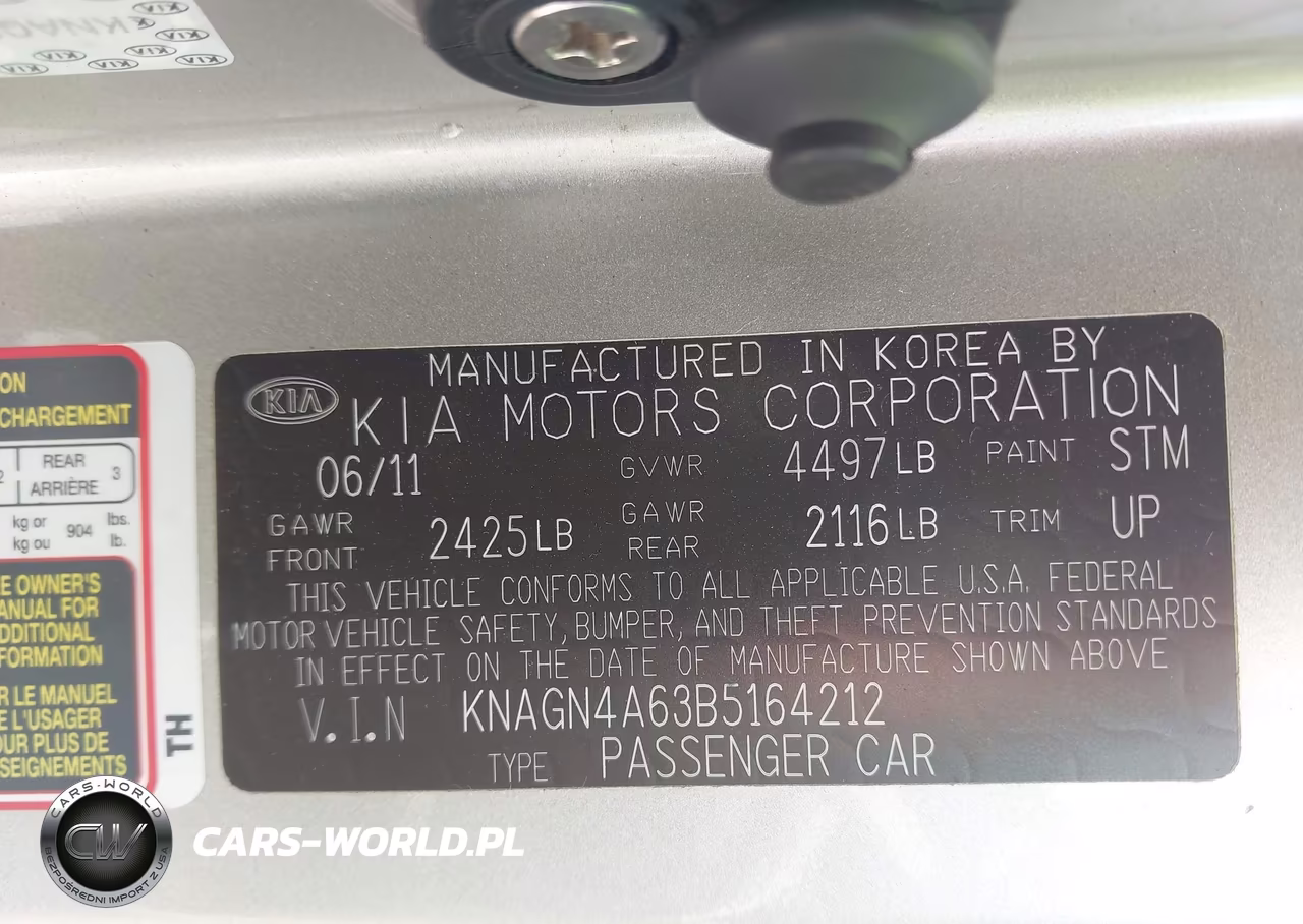 2011 Kia Optima Ex Turbo VIN:KNAGN4A63B5164212 - 9