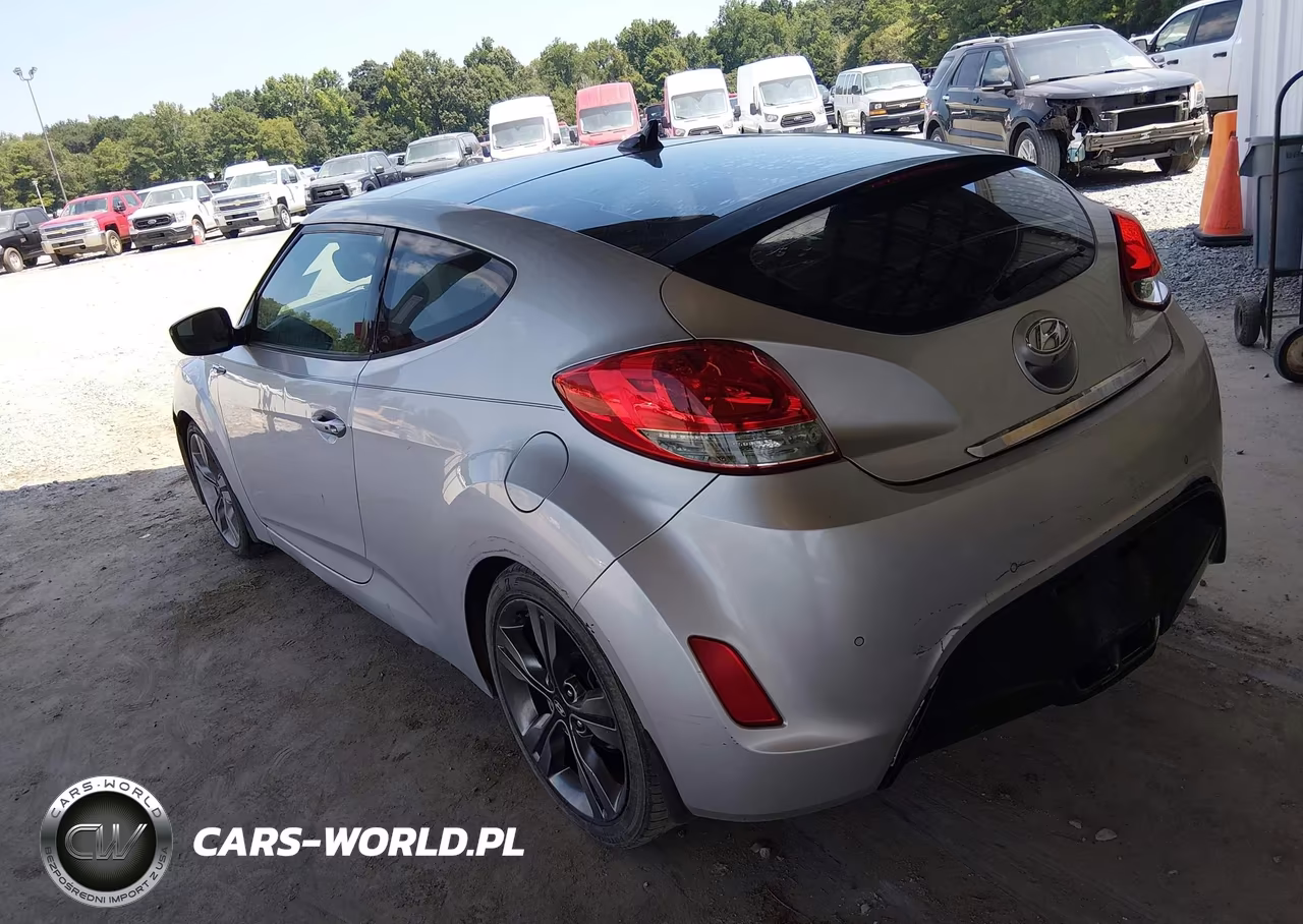 2012 Hyundai Veloster Base W-Gray VIN:KMHTC6AD9CU037288 - 3