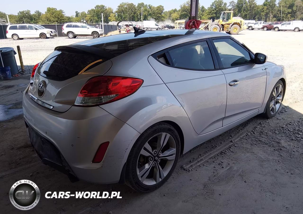 2012 Hyundai Veloster Base W-Gray VIN:KMHTC6AD9CU037288 - 4