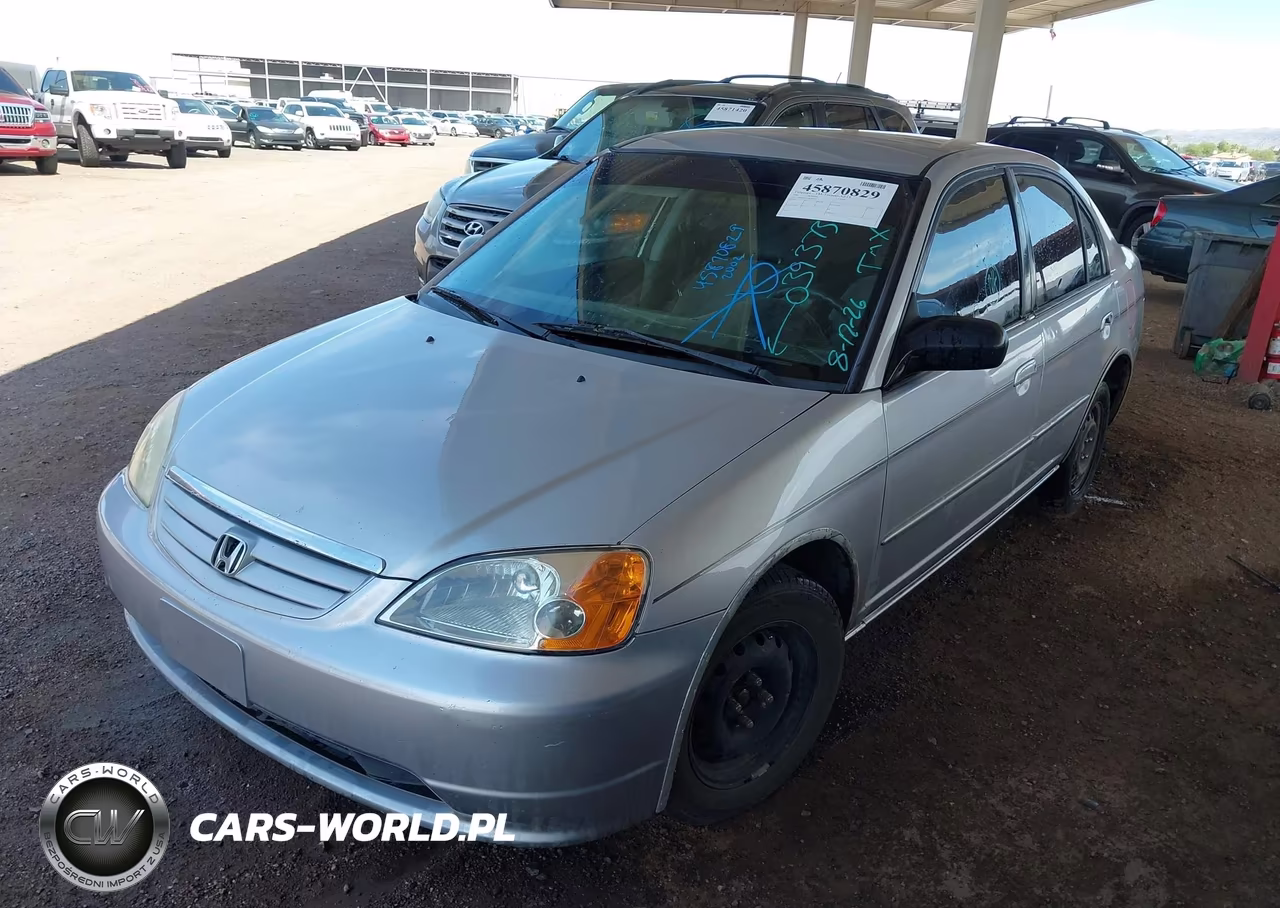 2002 Honda Civic Lx VIN:1HGES16572L039373 - 2