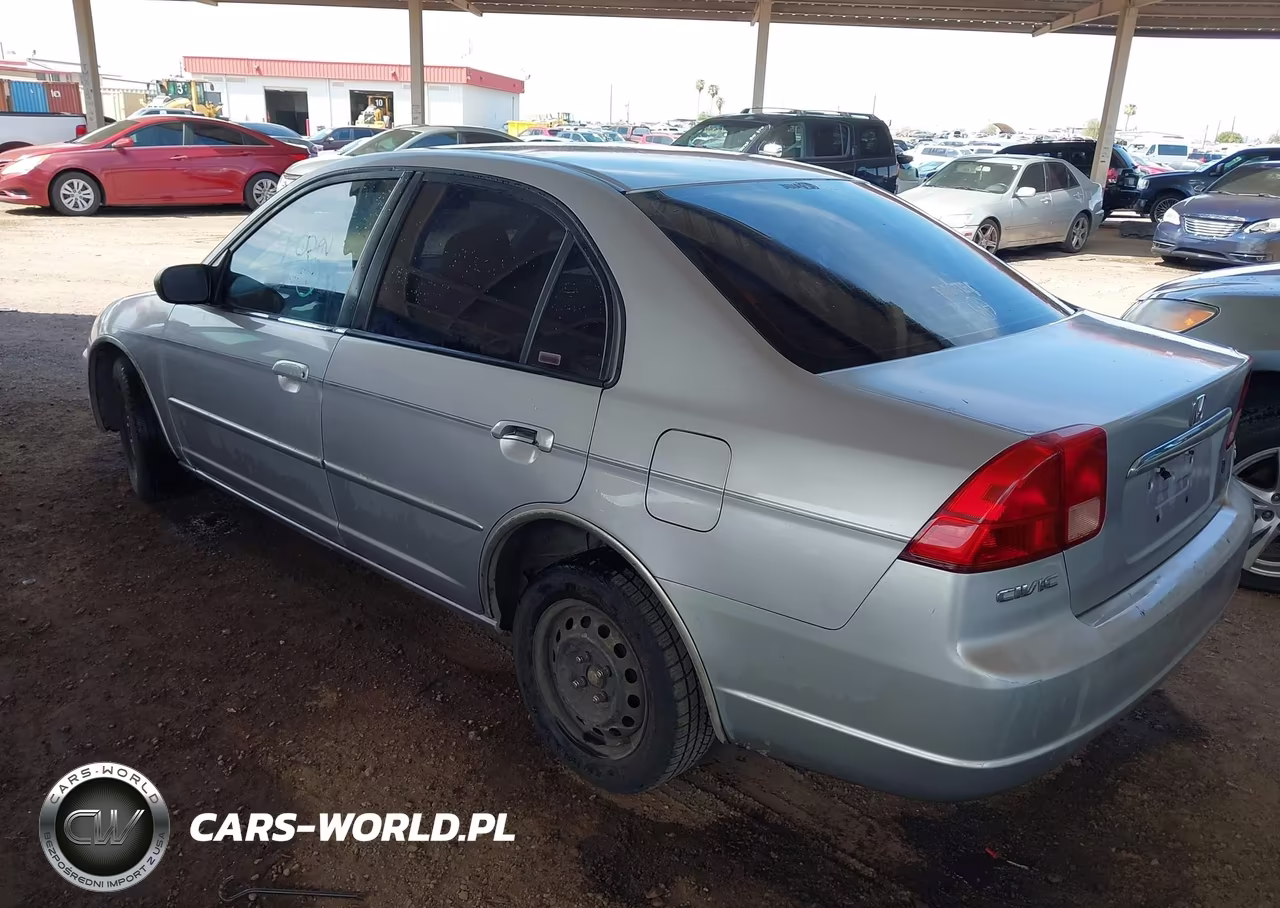 2002 Honda Civic Lx VIN:1HGES16572L039373 - 3