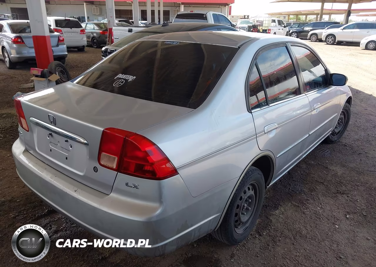 2002 Honda Civic Lx VIN:1HGES16572L039373 - 4