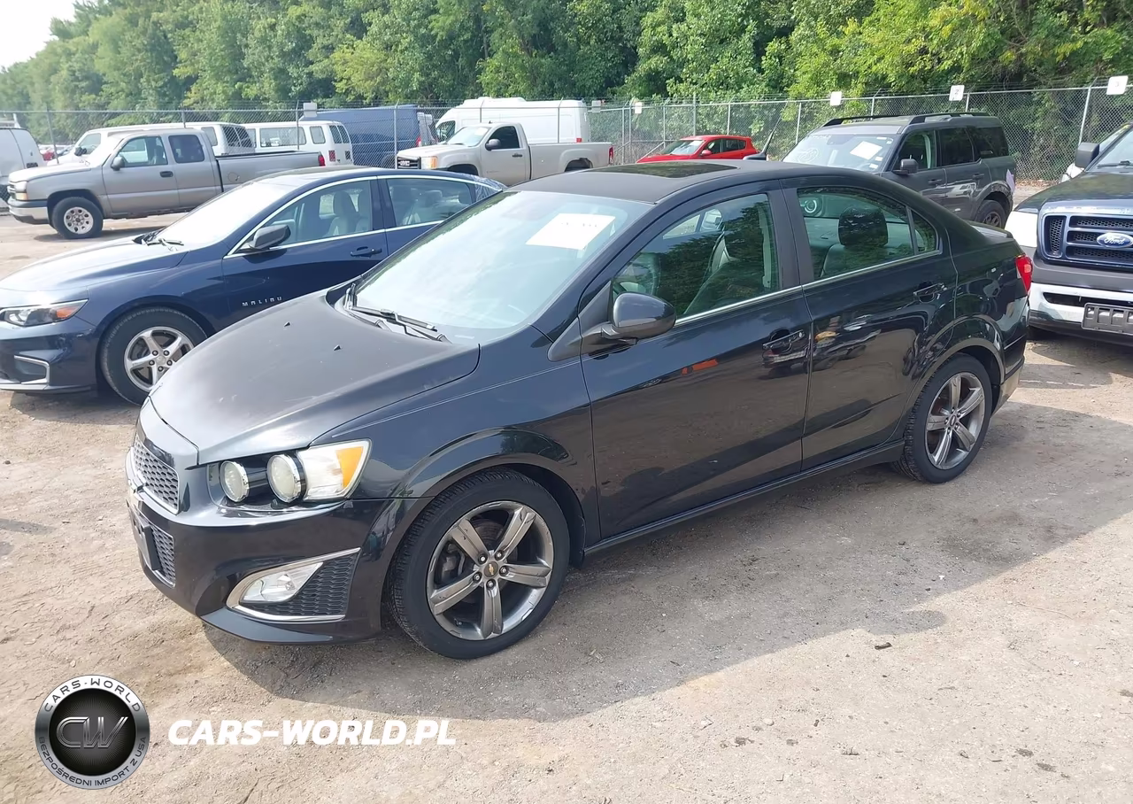 2014 Chevrolet Sonic Rs Auto VIN:1G1JG5SB0E4184635 - 2
