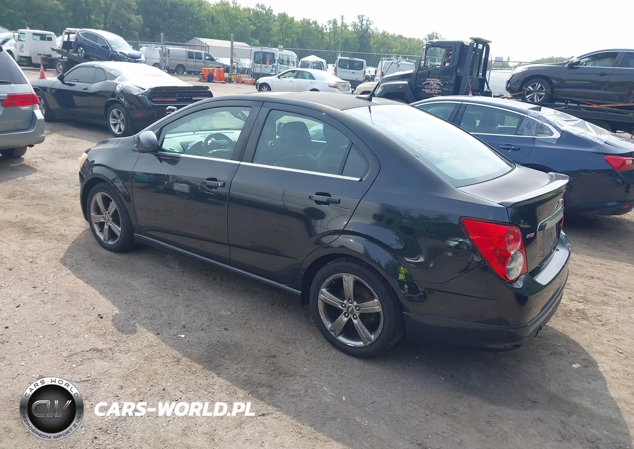 2014 Chevrolet Sonic Rs Auto VIN:1G1JG5SB0E4184635 - 3