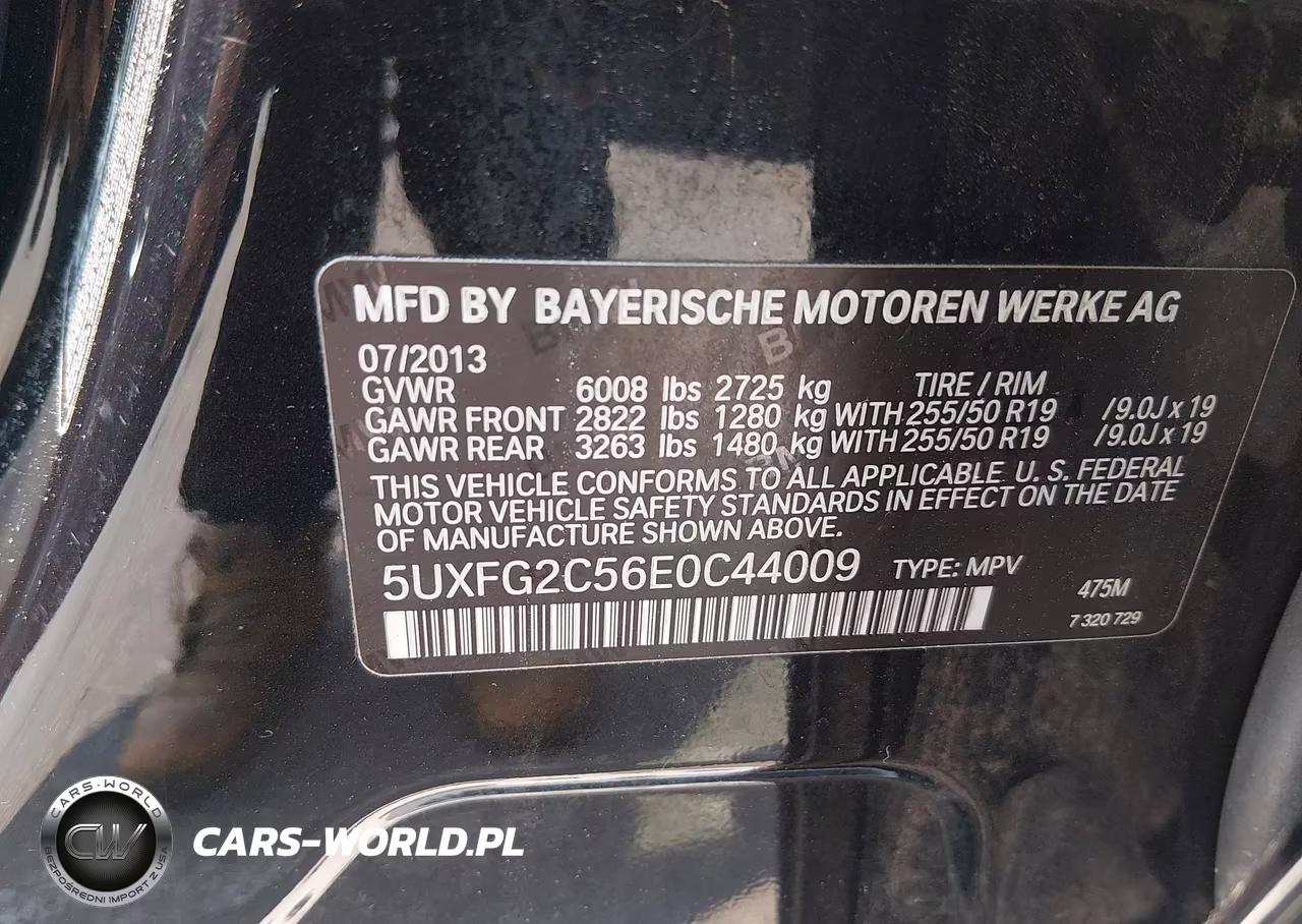 2014 BMW X6 xDrive35I VIN:5UXFG2C56E0C44009 - 9