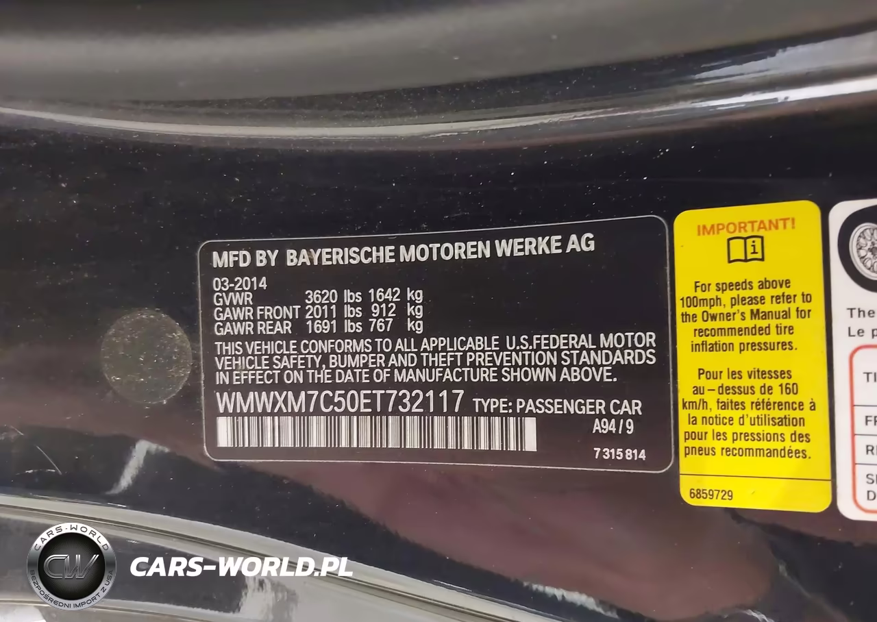 2014 Mini Hardtop Cooper S VIN:WMWXM7C50ET732117 - 9