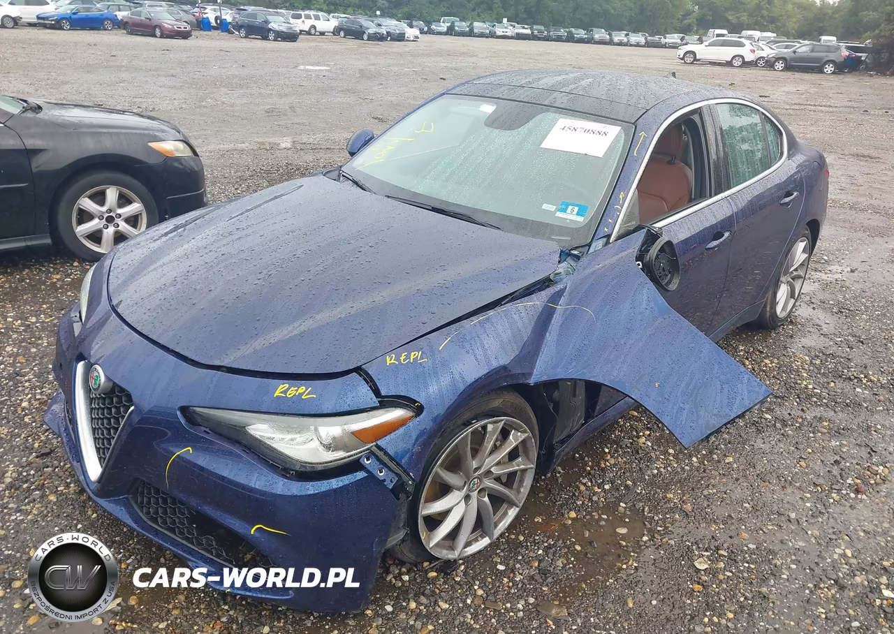 2017 Alfa Romeo Giulia Awd VIN:ZARFAEDNXH7539695 - 2