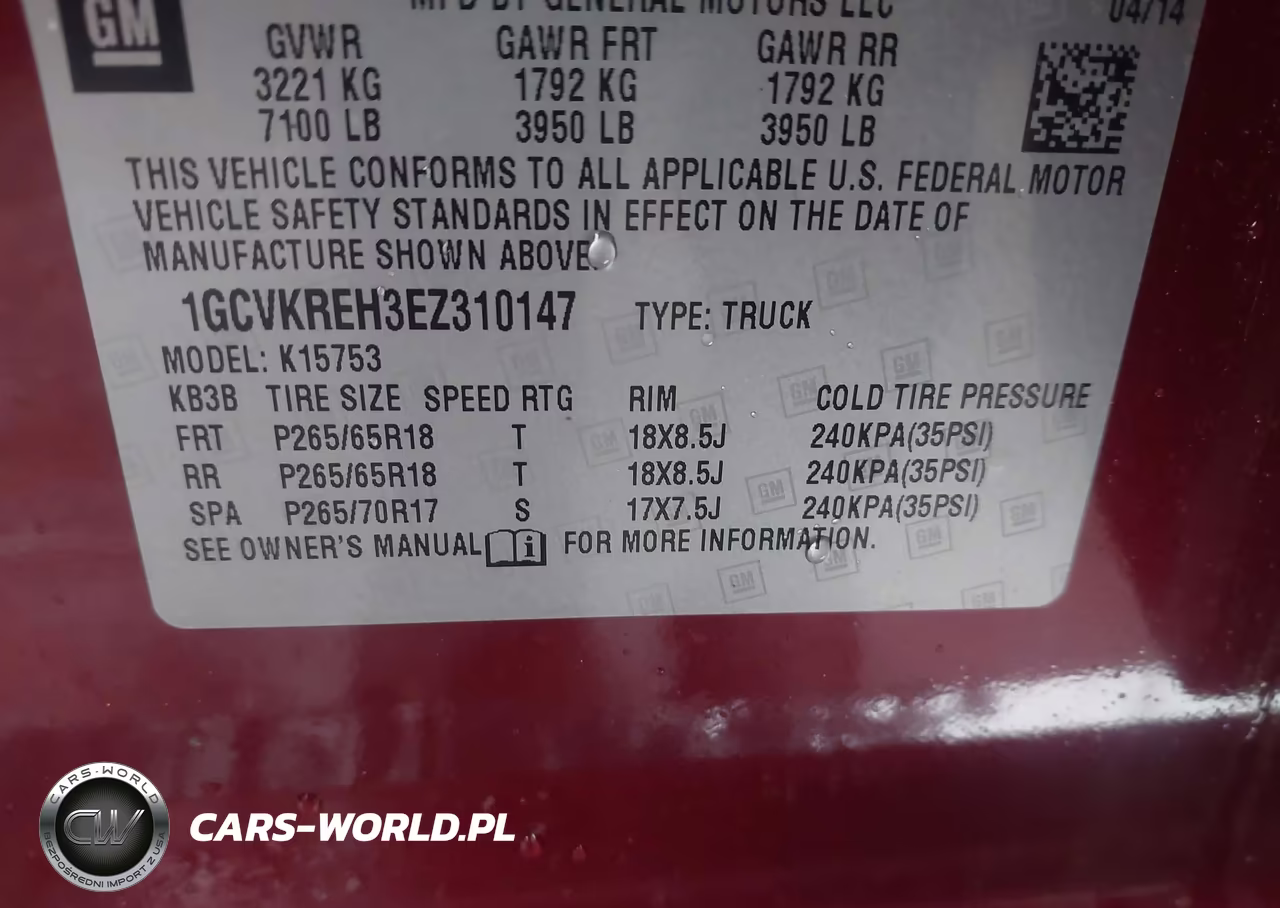 2014 Chevrolet Silverado 1500 Lt VIN:1GCVKREH3EZ310147 - 9