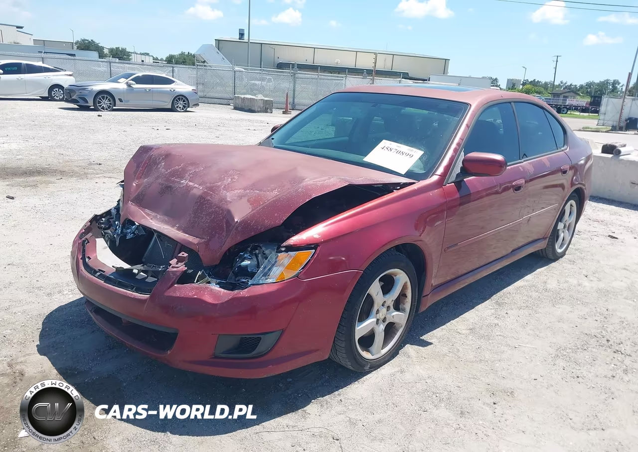2009 Subaru Legacy 2.5I VIN:4S3BL616597235732 - 2