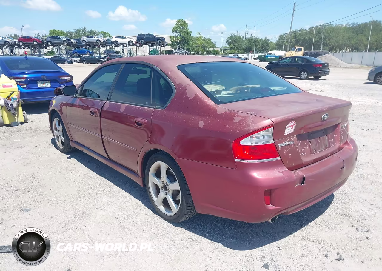 2009 Subaru Legacy 2.5I VIN:4S3BL616597235732 - 3