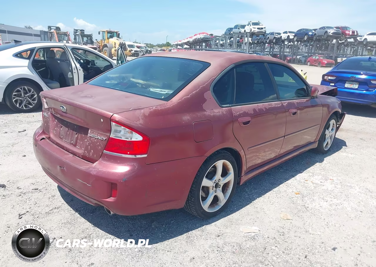 2009 Subaru Legacy 2.5I VIN:4S3BL616597235732 - 4