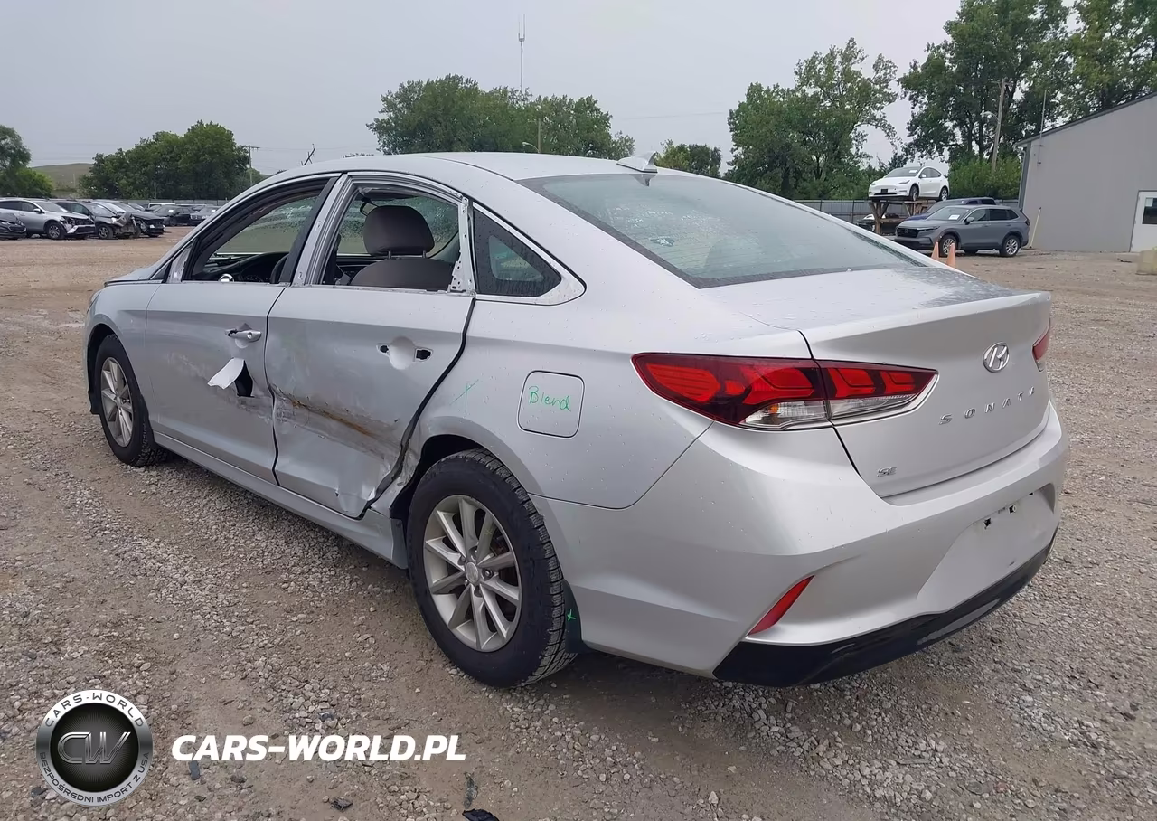 2018 Hyundai Sonata Se VIN:5NPE24AF7JH725612 - 3