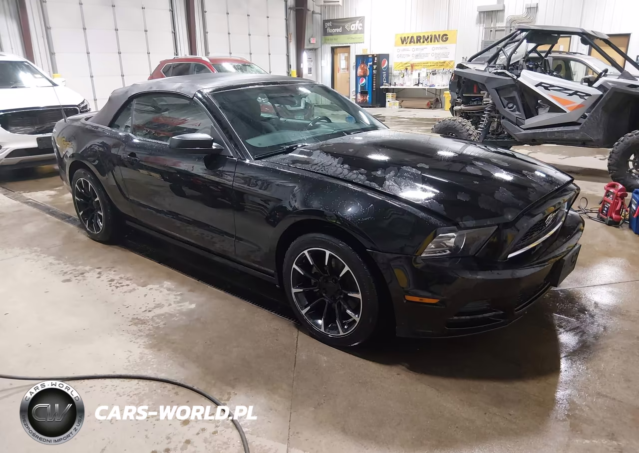 2013 Ford Mustang V6 VIN:1ZVBP8EM7D5272369 - 1